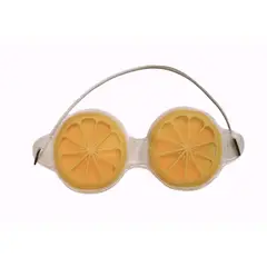 GENERICO - Gel Eyes Mask - Antifaz de gel para Ojos en Forma de Naranja