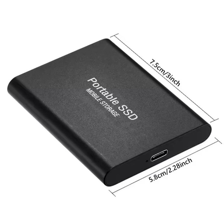 Disco Duro Externo de 16TB SSD - Gran Almacenamiento