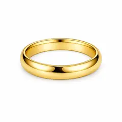 GENERICO - Anillo Media Caña Mujer compromiso san valentin