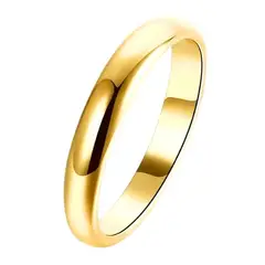 GENERICO - Anillo Media Caña Mujer compromiso san valentin