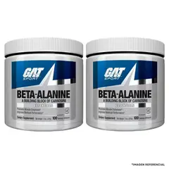 GAT - Pack 2 Beta Alanina Sport 200Gr Beta-alanine Pre Workout