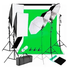 QUICK - Kit Estudio Fotográfico Iluminación Envío Gratis