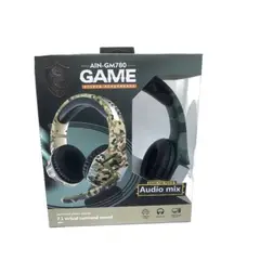 GENERICO - Audifonos Gamer Ain-gm780 Para Ps4 Xbox One Pc Microfono - Beige