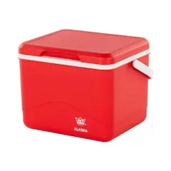 REYPLAST - Cooler Alaska 5L Portátil Compacto Conservación Rojo