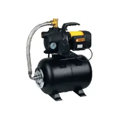 GLONG - EQUIPO HIDRONEUMÁTICO DE 24L + BOMBA JET AUTOCEBANTE 0,8 HP