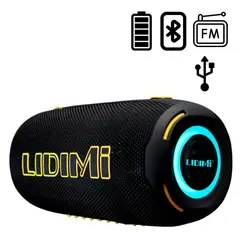 LIDIMI - Parlante Portátil LD-S650 BT Radio FM Luces RGB