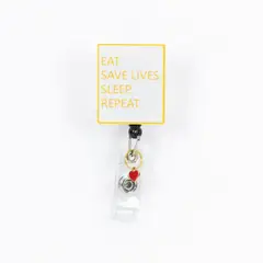 GENERICO - Carrete de Credencial con Clip Frase