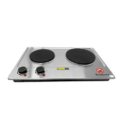 FINEZZA - Cocina Eléctrica de 2 hornillas FZ-320H2CE