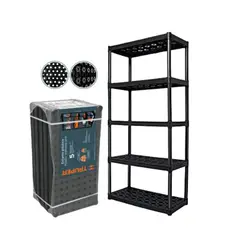 TRUPER - Estante Plástico Organizador Uso Rudo 5 Niveles 185cm