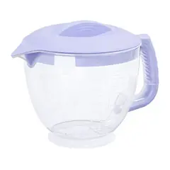 REYPLAST - Jarra Repostera Rey 2L con Tapa Práctica Lila