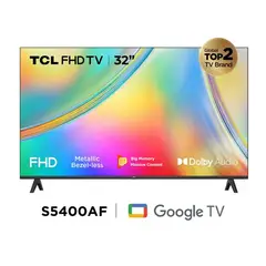 TCL - Televisor 32 FHD Google TV 32S5400AF