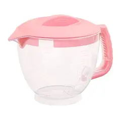 REYPLAST - Jarra Repostera Rey 2L con Tapa Práctica Rosado