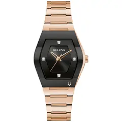 BULOVA - GEMINI 97P158 MUJER ORO ROSA
