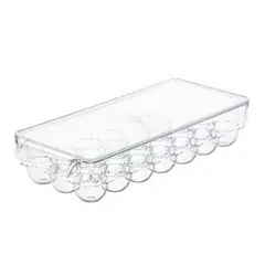 REY PLAST - Portahuevo Smart con Tapa Resistente y Apilable PC