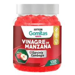 SOTTCOR - Vinagre De Manzana Para Adultos Gomitas 100g