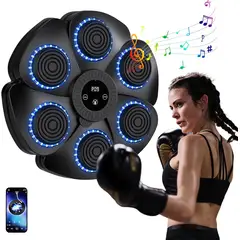U BUY - Máquina De Boxeo Inteligente Con  Musical Bluetooth