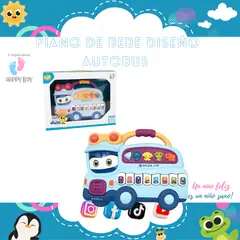 NO LOGO - PIANO MUSICAL PARA BEBES Y NIÑOS CON DISEÑO CARRO POLICE