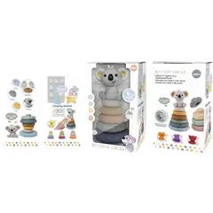 GENERICO - Aros apilables de colores para bebe