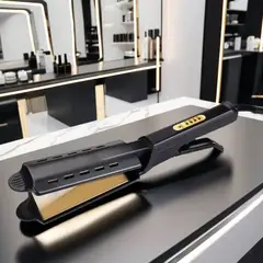 OEM - Plancha Para Cabello Placa Cerámica Profesional Negra