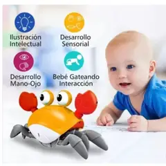 GENERICO - JUGUETE CANGREJO RECARGABLE Y SENSOR