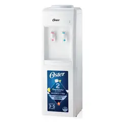 OSTER - DISPENSADOR DE AGUA CALIENTE Y FRÍA 3-5 GAL OS-PWDA8001W