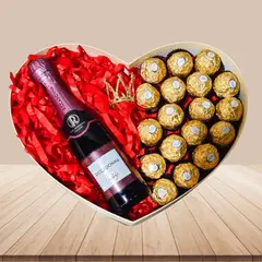 GENERICO - GIFT BOX CORAZÓN RICCADONNA CHOCOLATE