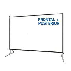 OEM - Pantalla ecran fast fold 150 pulgadas frontal o posterior 3.05x2.29m
