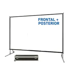 NEO DIGITAL - Pantalla ecran fast fold 180 pulgadas proyección frontal o post 3 m
