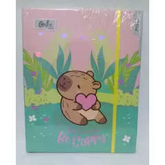 GENERICO - Cuaderno Capibara - 150 Hojas Doble Anillado - Be Cappy