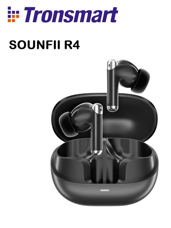 SOUNFII R4 DUAL MIC ENC Audifonos Bluetooth 5.3 - Negro