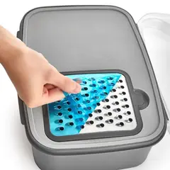 VIP AHMET - Contenedor rayador plomo 4500 ml