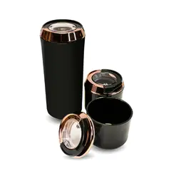VIP AHMET - Contenedor hermético redondo negro cobre 1250ml 700ml 400ml