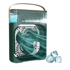 GENERICO - Ventilador Enfriador Humidificador Aire Led Difusor Aroma