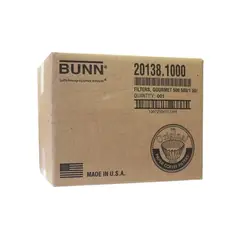 GENERICO - Filtro De Café Bunn 201381000 Caja X500 unidades