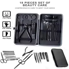 GENERICO - Kit de manicura y pedicura 18 pza