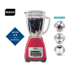 OSTER - Licuadora 1.5 Lt Control de Perilla BLSTKAG-MPB