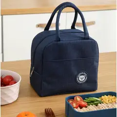 GENERICO - Lonchera Térmica de Alimentos y Bebidas Azul