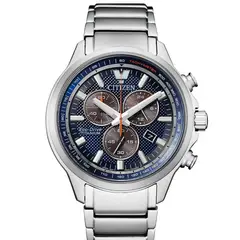 CITIZEN - Reloj Hombre Super Titanium Eco-Drive Cronografo AT2471-58L