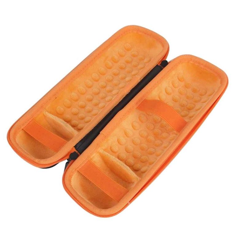 ESTUCHE CASE DURO ACOLCHADO COMPATIBLE CON JBL FLIP 6 NARANJA