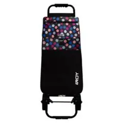 ROY - Carrito Señorita Eco Estructura Fija Diseño Circular Negro