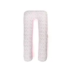 GENERICO - Cojin de Embarazo - Materno Premium Con Funda - Pequeña Rosy