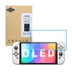 GENERICO - Protector de Pantalla Mica Vidrio Templado Nintendo Switch Oled