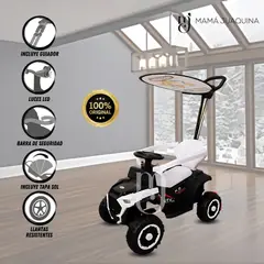 BABY - Correpasillo Guiador a Batería «UTV HO» White