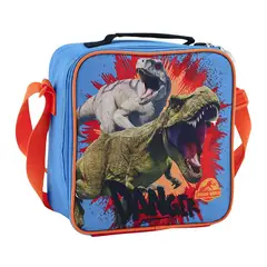SCOOL - LONCHERA KOMBAT CUADRADA TELA JURASSIC EXPLORERS