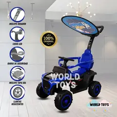 BABY - Correpasillo Guiador a Batería «UTV HO» Blue