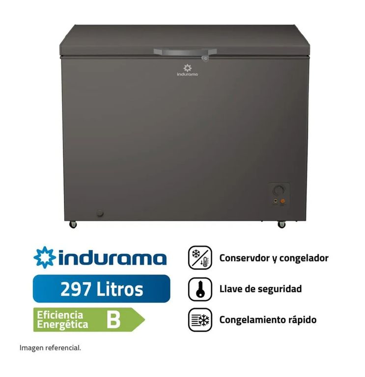 Congeladora 297L Defrost Gris CI 320DG