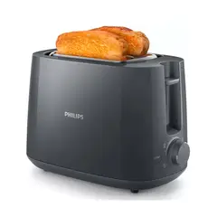 PHILIPS - Tostadora HD2581 2 panes negro