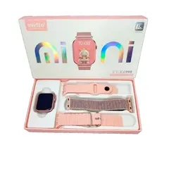 EWTTO - Smartwatch ET-K6990 Mini Rosado 3 Correas Intercambiables