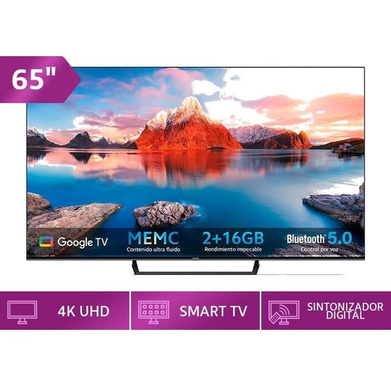 TELEVISOR LED UHD 4K 65 SMART TV A PRO GOOGLE TV
