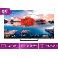 XIAOMI - TELEVISOR LED UHD 4K 65 SMART TV A PRO GOOGLE TV